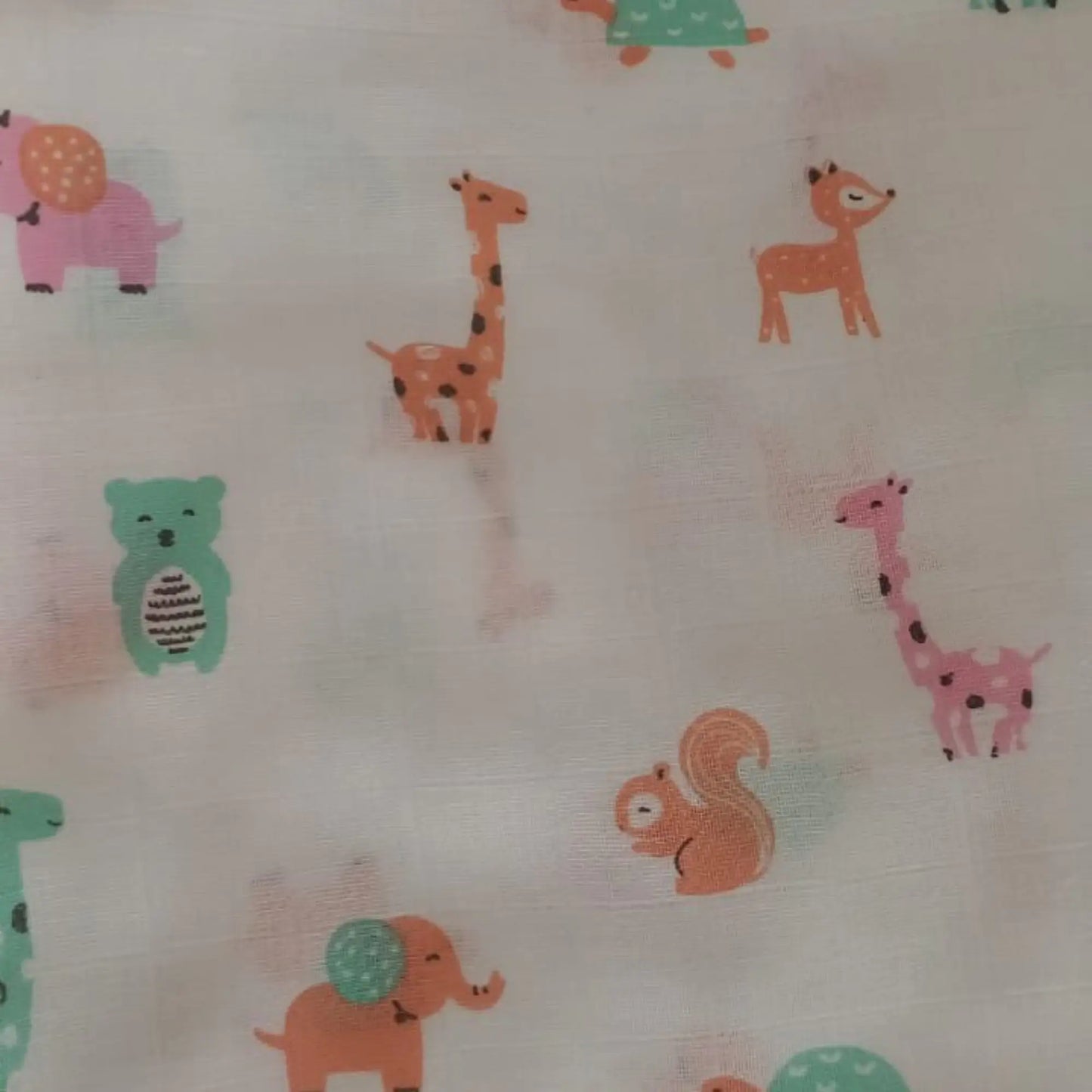 Jungle Joy Muslin Safety Zip Thottil