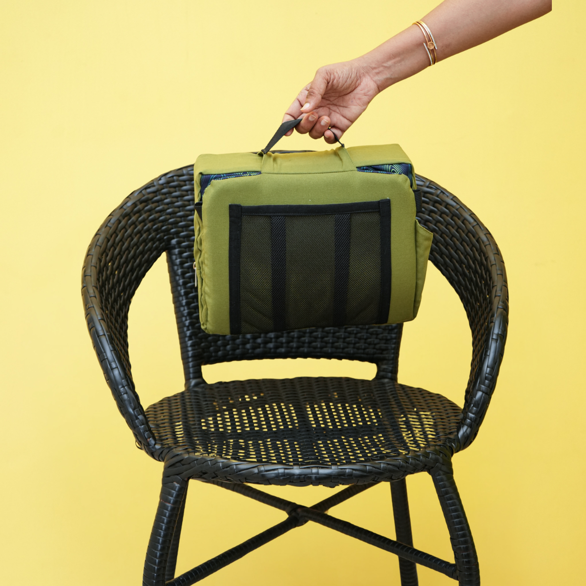 Portable Safety Booster Chair - Olive green
