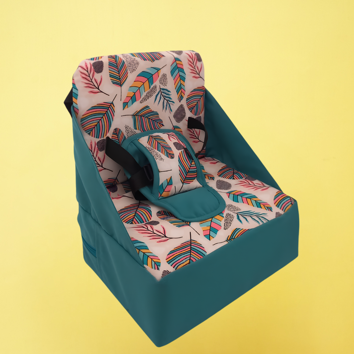 Portable Safety Booster Chair - Teal Blue