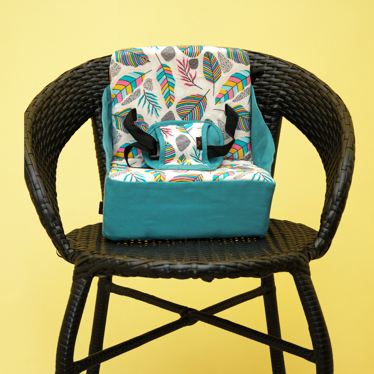 Portable Safety Booster Chair - Teal Blue