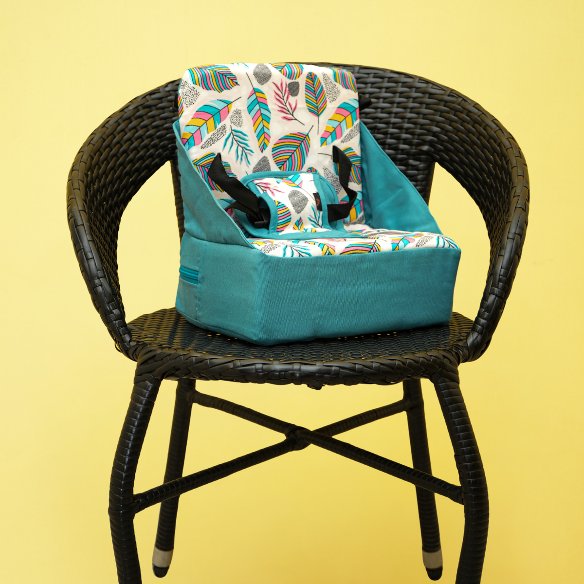 Portable Safety Booster Chair - Teal Blue