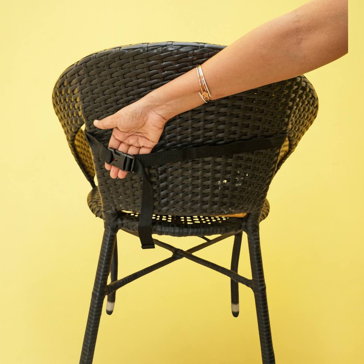 Portable Safety Booster Chair - Coral Red