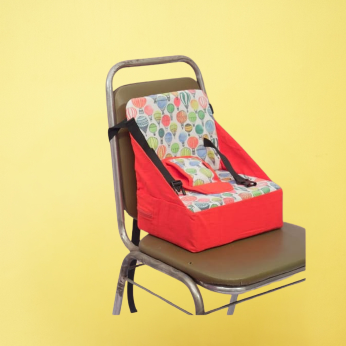 Portable Safety Booster Chair - Coral Red
