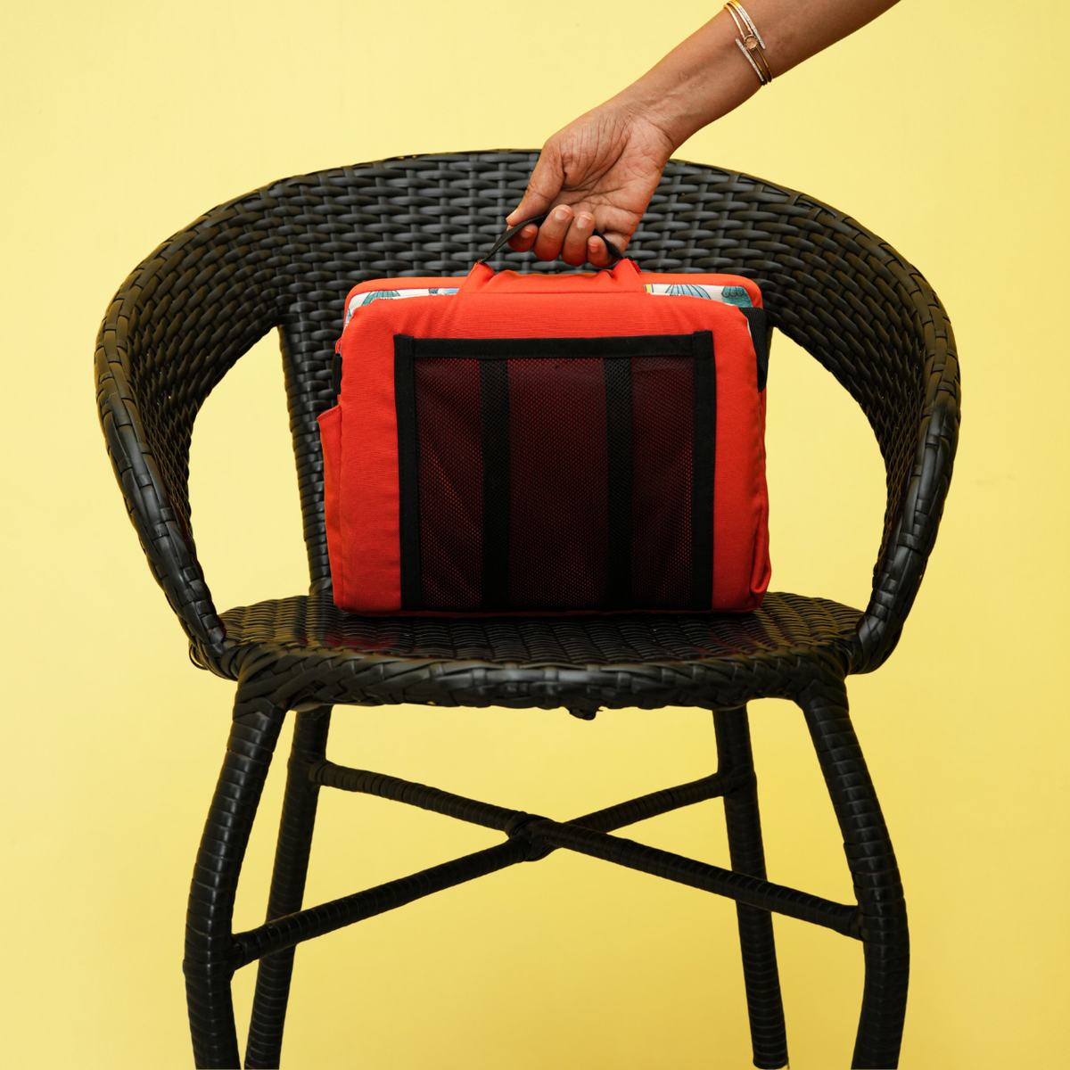 Portable Safety Booster Chair - Coral Red
