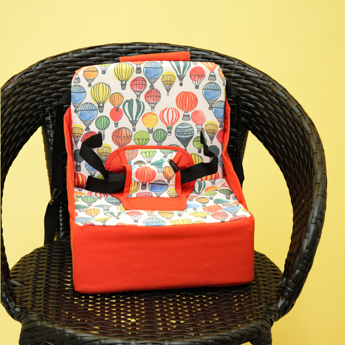 Portable Safety Booster Chair - Coral Red