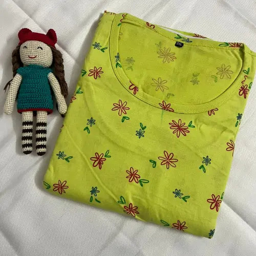 Fresh Floral Feeding Nighty
