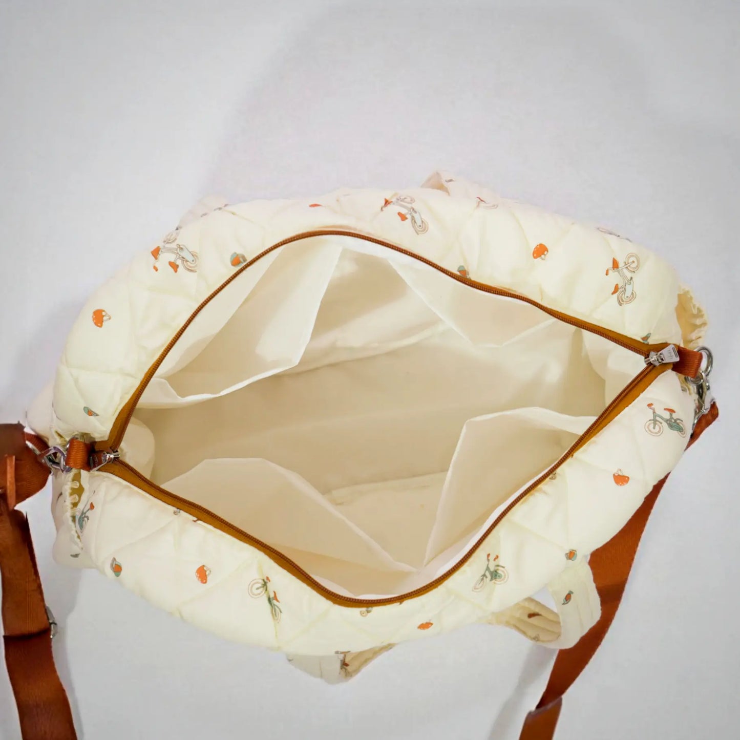 Ride & Carry Cotton Diaper Bag