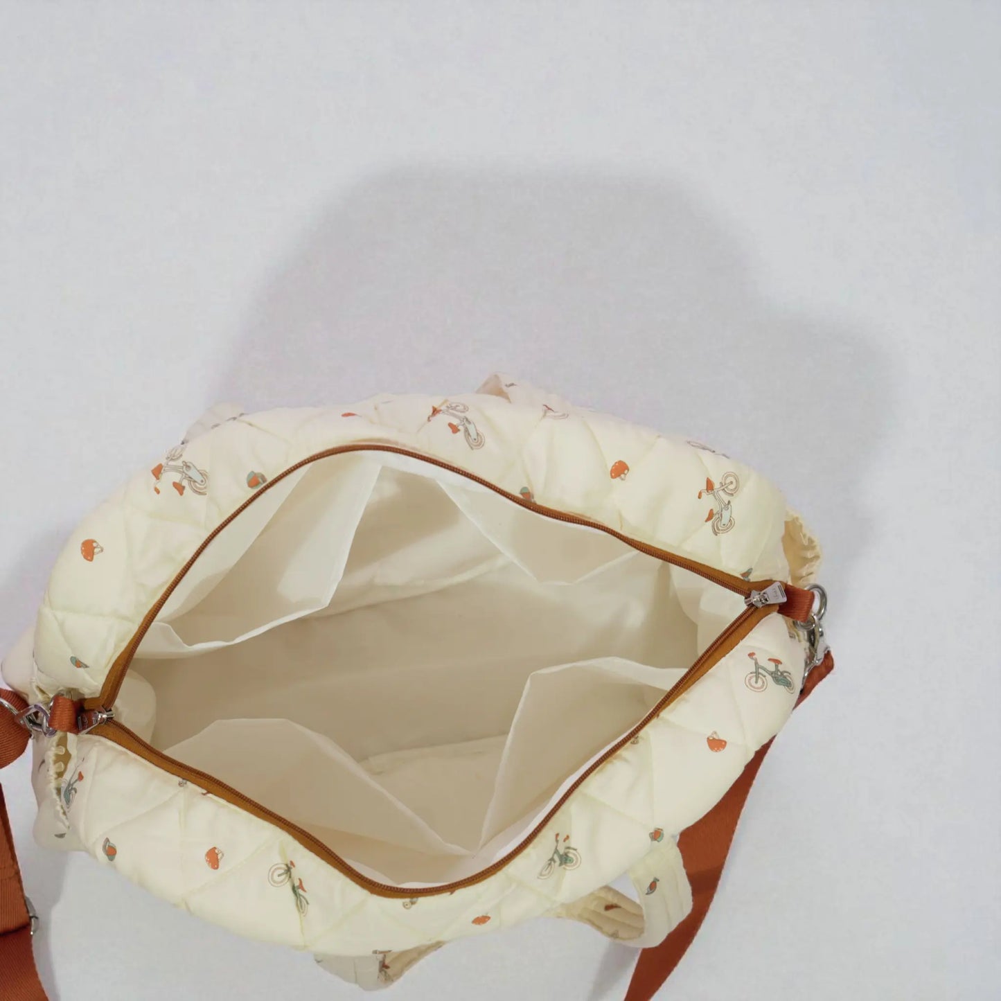 Ride & Carry Cotton Diaper Bag