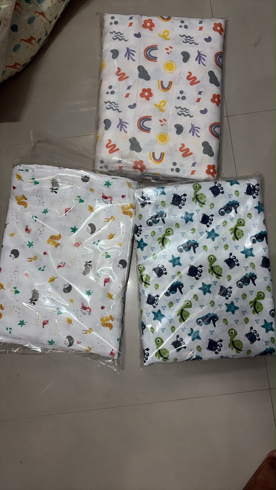Fairy Tale Muslin Safety Zip Thottil