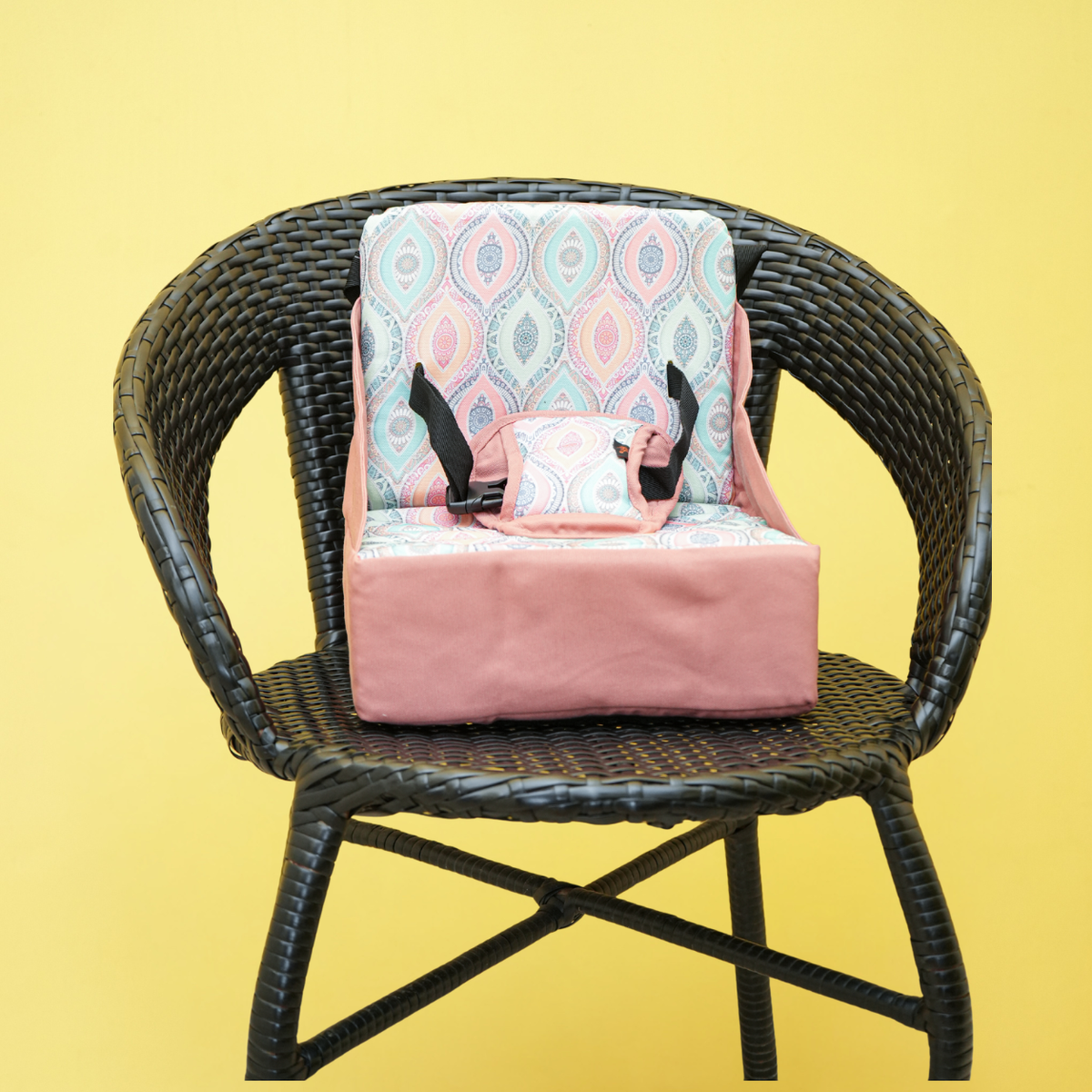 Portable Safety Booster Chair - Dusty Rose (Salmon Pink)