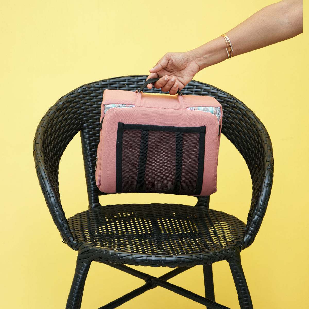 Portable Safety Booster Chair - Dusty Rose (Salmon Pink)