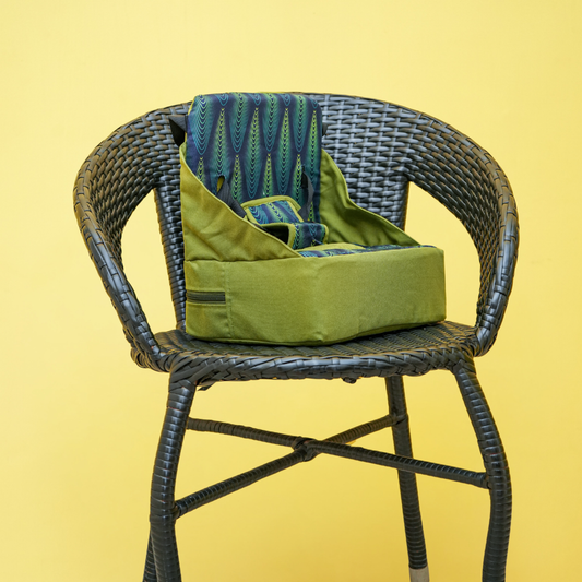 Portable Safety Booster Chair - Olive green