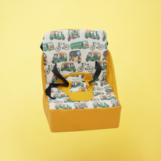 Portable Safety Booster Chair - Mustard Yellow