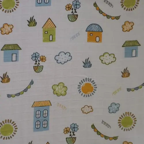 Village Dreams Muslin Safety Zip Thottil