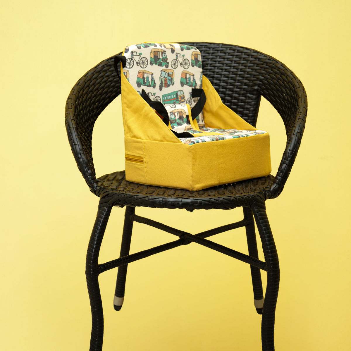 Portable Safety Booster Chair - Mustard Yellow
