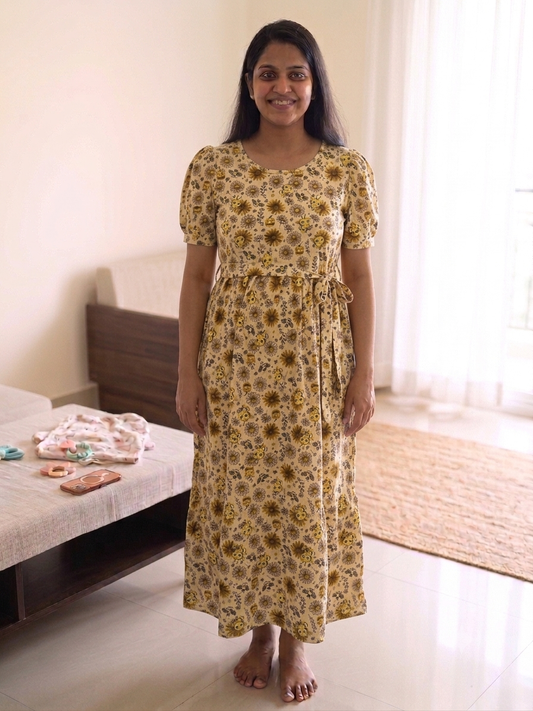 Feeding full length nighty