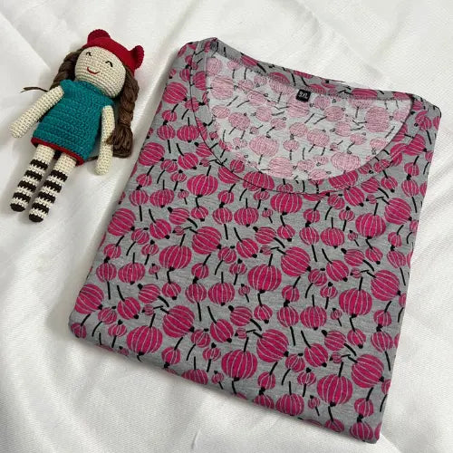 White Based Feeding Nighty