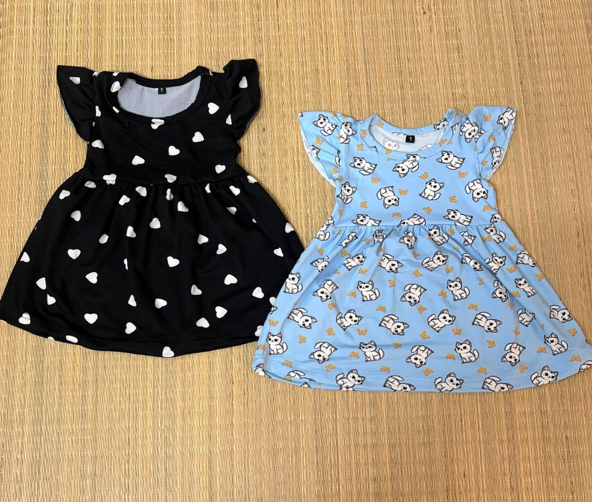 Rib Frock for Girls (Minimum purchase 2 pcs)