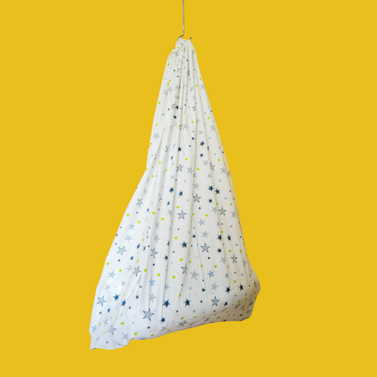 Safety Zip Thottil Poplin Cotton (Star Print)