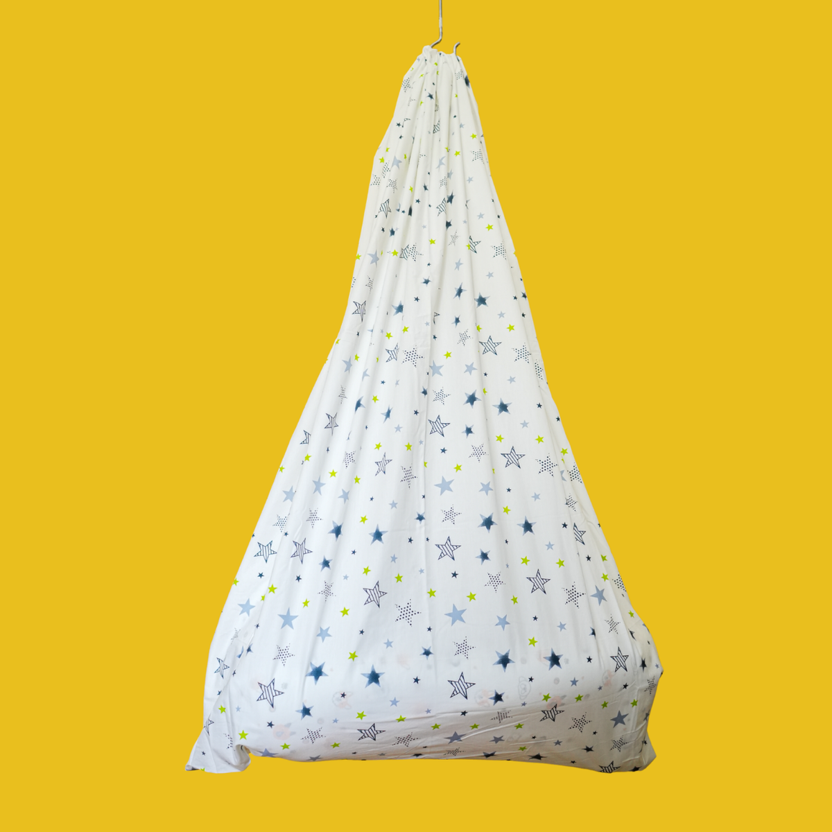 Safety Zip Thottil Poplin Cotton (Star Print)