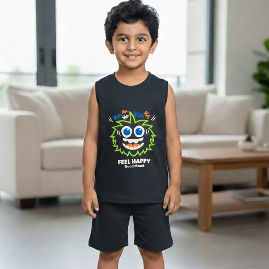 Cool Sleeveless Cotton Set