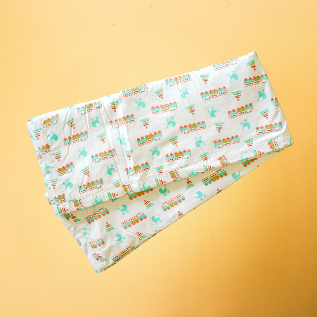 Soft Small Baby Bed Protector